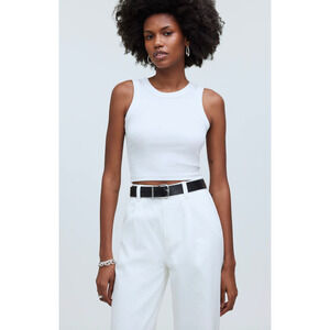 Madewell White Tank Top